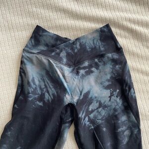 Alphalete Full Length Leggings- Oil Stain